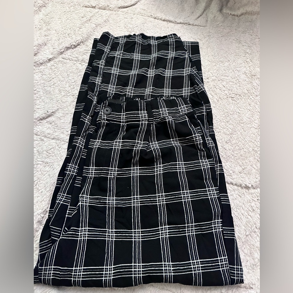 Studio by Torrid wide-leg plaid pant